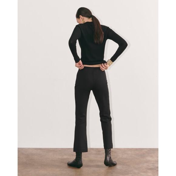 Everlane The Dream Kick Flare Pant in Black L NWT - Picture 8 of 8